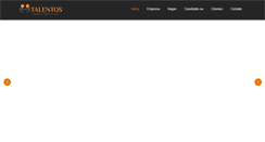 Desktop Screenshot of consultoriatalentos.com.br